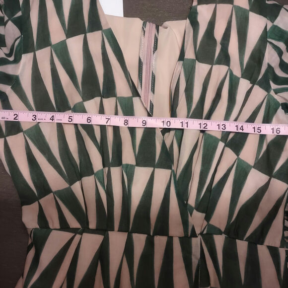 PATBO Geo Print Cotton Mini Dress Size 8 - Picture 7 of 16
